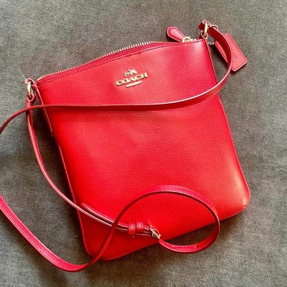 Coach Handbags - Red Coach Cross Body
